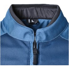GMS Fıftysıx.7 Navy Blue Yazlık Fileli Korumalı Motosiklet Montu