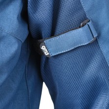 GMS Fıftysıx.7 Navy Blue Yazlık Fileli Korumalı Motosiklet Montu