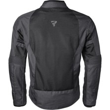 GMS Fıftysıx.7 Black Yazlık Fileli Korumalı Motosiklet Montu Erkek