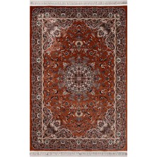 Royal Halı Jasmin IJ04D Yumuşak Dokulu Etnik ve Geleneksel Motifli 120 Tarak Ipek Halı