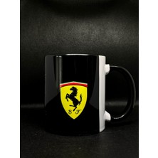 CNR Design Formula 1 Serisi Ferrari Baskılı Tasarımlı Kupa Bardak