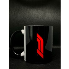 CNR Design Formula 1 Serisi Ferrari Baskılı Tasarımlı Kupa Bardak