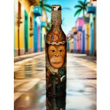 Luxery Friends Handmade  Şişe  Şamdan