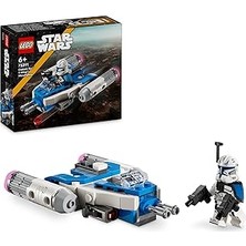 : Klon Savaşları Yüzbaşı Rex Y-Wing Mikro Savaşçı 75391-6 Yaş ve Üzeri Lar Için