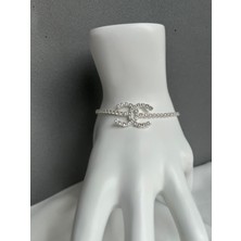 Ceyda Ada Jewelry Zirkon Taş Detaylı Bileklik