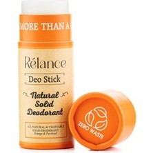 Relance Doğal Katı Deodorant (Orange) 50 G Roll-on Taze Koku Unisex Kullanıma Uygun