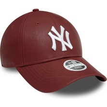 New Era New York Yankees Kadın Bordo Deri 60595395