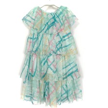 DobaKids Askılı Kollu Katlı Kız Çocuk Yazlık Elbise 001-0002032