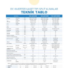 Olefini 42000 Btu Dc Inverter Kaset Tipi Split Klima