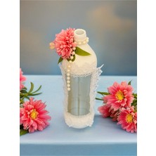 White Story Handmade Şişe  Şamdan