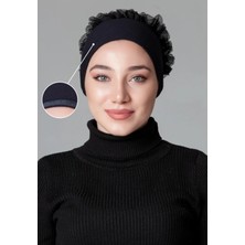 Queenly Silikonlu Kaymaz Fırfırlı Bone
