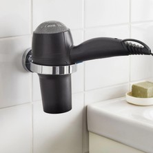 Fön Makinesi Askısı Çap: 9 cm Ikea Banyo Askısı Saç Kurutma Tutucu Asma Aparatı