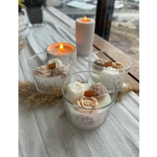 Ahşap Fitilli Bardak Mum