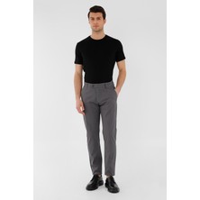 Uki Antrasit Comfort Fit Chino Pantolon