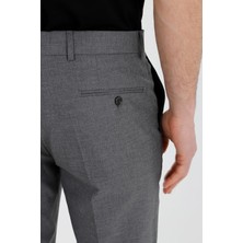 Uki Gri Comfort Fit,klasik Pantolon