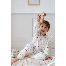 Lollie Bebek Çocuk Pijama Takımı 1.0 Tog, Modal & Pamuk -  Uçaklar