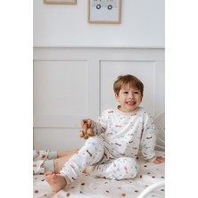 Lollie Bebek Çocuk Pijama Takımı 1.0 Tog, Modal & Pamuk -  Uçaklar