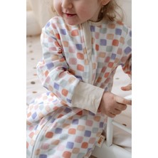 Lollie Bebek Çocuk Uyku Tulumu 1.0 Tog, Modal & Pamuk --  Pastel Damalı
