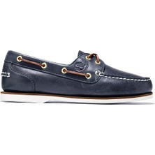 Timberland Classıc Boat Boat Shoe Kadin Mavi Günlük Ayakkabı TB0723324841