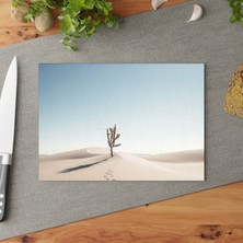 Painted Anarchy Çarpıcı Peyzaj Tasarım Cam Kesme Tahtası - Şık & Dayanıklı Kaymaz Yüzeyli, Çizilmez,