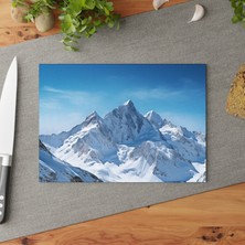 Painted Anarchy Doğanın Elegance Cam Kesme Tahtası - Şık Tasarım, Çizilmez ve Temizlemesi Kolay