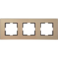 Novella Cam Dore Üçlü Çerçeve