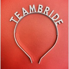 Gümüş Renk Team Bride Taç – Gelin ve Nedime Tacı