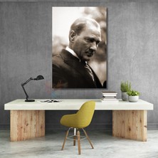 Atatürk Portresi Ev Ofis Tablosu Kanvas Atatürk Tablosu Ofis Hediyesi