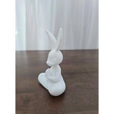 Meditasyon Yapan Tavşan Biblo