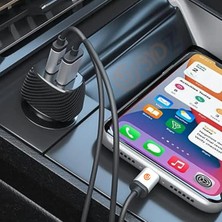 Bydiz BY-38L Hızlı Araç Şarj Cihazı 38W  Çakmaklık Şarj Aleti Apple iPhone 14/13/12/11/pro/max