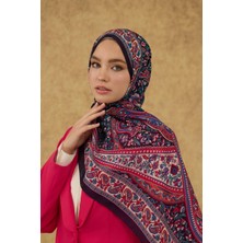 İpekhan Soft Şal Krem Mor 3051-09