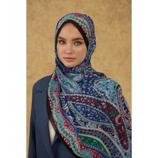 Ipekhan Soft Şal Siyah Mavi 3053-16