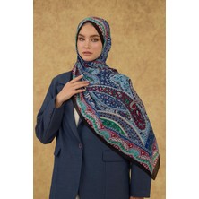 Ipekhan Soft Şal Siyah Mavi 3053-16
