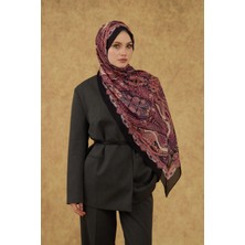 İpekhan Soft Şal Siyah Pembe 3052-17