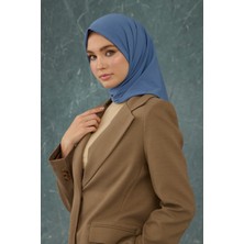İpekhan Mavi Comfy Yok Eşarp -  10001-19