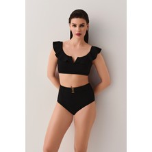 Suwen Volanlı Bralet Bikini Üst