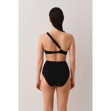 Suwen Yüksek Bel Kemerli Bikini Alt