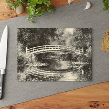 Painted Anarchy Country Charm Temperli Cam Kesme Tahtası Seti - Şık Tasarım ve Dayanıklı Kaymaz Yüzey