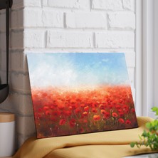 Painted Anarchy Şık Tasarımlı Premium Temperli Cam Kesme Tahtası - Kaymaz Yüzey, Çizilmez,  - Ideal Cam
