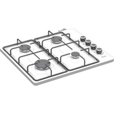 Ferre D-40 W Beyaz Set Üstü Ocak Kolay Temizlik Özelliği ile Güçlü Performans Sunar