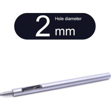 2mm Tarzı Yuvarlak Punch Hollow Punch Çelik Keski Deri Delgeç Kemerler, Metal Contalar, Deri, Kanvas (O 60MM) Için Kesme Aleti (Yurt Dışından)