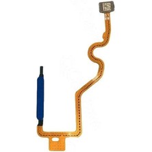 Tekno Prime Tecno Spark 10 Ile Uyumlu Parmak Izi Okuyucu Film KL5Q Mavi