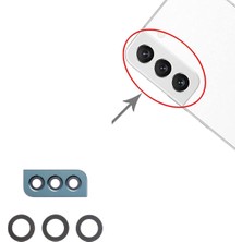 Tekno Prime Galaxy S22 5g S901 Ile Uyumlu Kamera Camı Ithal Full Set Yeşil