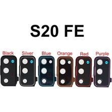 Tekno Prime Galaxy S20FE G780F Ile Uyumlu Kamera Camı Ithal Full Set Siyah