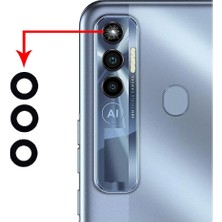 Tekno Prime Tecno Spark 7 Pro Ile Uyumlu Kamera Cam Set Kf8