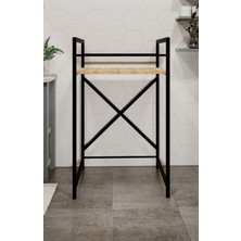 Çamaşır Makinası ve Kurutma Makinası Rafı Çamaşır Makinası Üstü Banyo Düzenleyici Raf