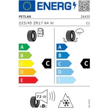 Petlas 225/45 R17 Tl 94W Reınf. Multı Actıon PT565 Dört Mevsim Lastiği (Üretim TARIHI:2025)