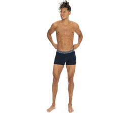U.s. Polo Assn. Erkek Siyah - Lacivert - Gri Melanj 3 Lü Boxer