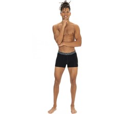 U.s. Polo Assn. Erkek Siyah - Lacivert - Gri Melanj 3 Lü Boxer