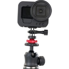 Alchemy Craft Gopro9/10 Için Sıcak Ayakkabı Taşınabilir Dönüşüm Kafası Slr Fotoğraf Kamera Tutma Sıcak Ayakkabı Koltuğu Bağlantı Kolu, Titanyum (Yurt Dışından)